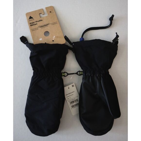 Burton 15188106-002 Kids Sz Medium True Black Profile Mittens - Picture 4 of 8